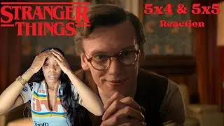 whoaaaa it's gettin crazy 😰 Stranger Things 5x4 & 5x5 Reaction!