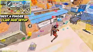BEST 4 FINGER CLAW HUD SETUP IN CODM | POCO X7 PRO CODM GAMEPLAY 