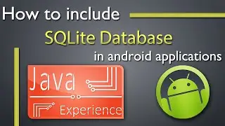 How to include SQLite database in android apps
