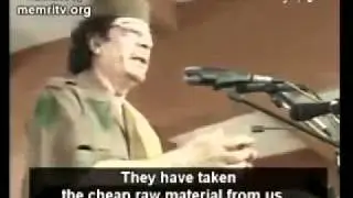 T.R.R | Libya Devrimi - Kaddafi ile Laugh - demek ki Coca-Cola, aslında bir Afrika