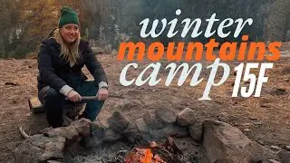 ALONE in the Winter Mountains | Solo Female Car Camper | The Endless Road EP 29