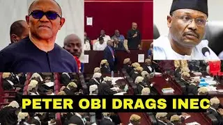 (FULL VIDEO) ELECTION TRIBUNAL FULL TRANSCRIPT: PETER OBI VS INEC AS MORE EVIDENCE STORMED COURT