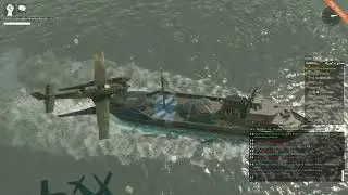 Foxhole AIRBORNE prepatch: bombing frigate with aircrafts