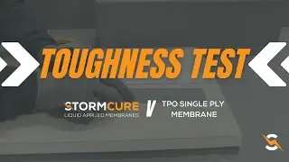 Toughness Test: Stormcure Vs TPO Single Ply Membrane