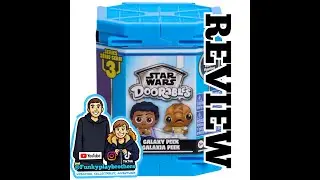 STAR WARS DOORABLES GALAXY PEEK SERIES 3 DISNEY MYSTERY BOX FIGURE UNBOXING X REVIEW