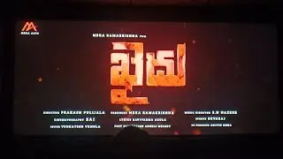 KHAIDHU MOVIE SONG TELUGU 4K| MEKA RAMAKRISHNA | PRAKASH P |RAVI VARMA AKULA | 28TH NOVEMBER | VKR |