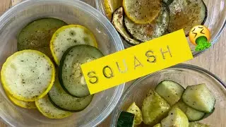 Cook with me | Squash cooked 3 ways | Squash Tasting Review