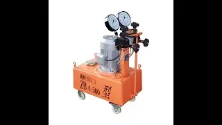Prestressed portable high pressure hydraulic electric oil pump ZB4-500&mdash;Liuzhou Lingqiao