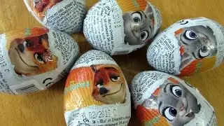 Zootopia Zaini Chocolate Surprise Eggs
