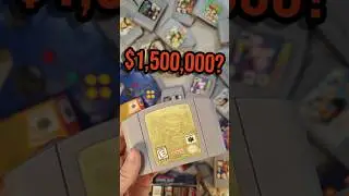 The most expensive n64 game a nostalgic relic of Nintendo's past #nintendo #retrogames #nintendo64