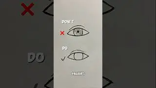 Eye drawing tutorial 👁️✨#artshorts #sketching #realisticeyes #howtodraw #drawstepbystep