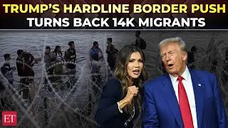 US immigration crackdown | 14K migrants turn back, Trump&rsquo;s hardline border push forces&nbsp;reverse&nbsp;flow