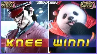 T8 ▰ KNEE (Dragunov) Vs WINNI (Panda) ▰ Tekken 8 High Level Gameplay