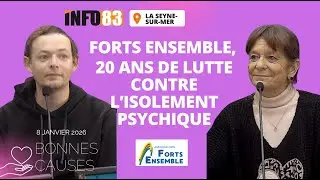 La Seyne-sur-Mer : Forts Ensemble, 20 ans de lutte contre l&rsquo;isolement psychique