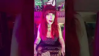 Jessica Felice 6: Gothic T-shirt: Fantasy Character #Cosplay Model Lip Sync: SuperFan Land #Shorts