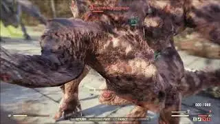 Fallout 76: Deathclaw And Scorhbeast Battle Beatdown
