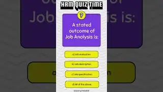 HRM Multiple Choice Questions: Test Your Knowledge!