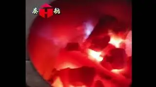 Online ferroalloy baking furnace after refining furnace