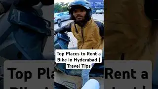 Top 🫣 Places to Rent a Bike in Hyderabad 😜Travel Tips #shorts #rajurideexplore #bikerent
