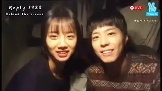 BoGum💕 Choi Taek was so cute on HyeRi V Live when they were filming Korean Drama REPLY 1988 💕 LOVELY
