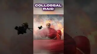 AOT REVOLUTION COLLOSSAL RAID LEAKS 『KuroUsagi93』#fyp #shorts #roblox