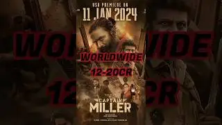 Captain Miller Day 1 Box office Prediction💥💥#viral #shorts #captainmiller