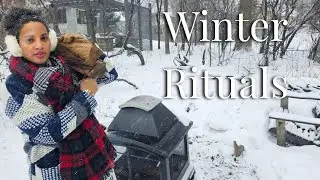 Cozy Winter Living in Minnesota: Tea, Winter Sowing & Outdoor Fire