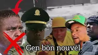 Men kòman sa ye nan moman an! Bòn nouvèl , bòn nouvèl...