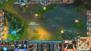 LCS EU Up & Down Millenium vs NiP Game 1