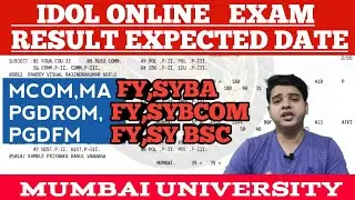 IDOL  Result date|FYBcom|sybcom FYba|SYba|MCOM|Ma part-1|कब तक आयेगा रिजल्ट| online Exam|Jitesh sir|