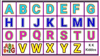 The ABC Song - Learn the Letters of the Alphabet | Kk Kiddos