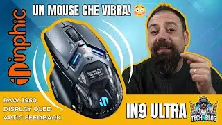 Inphic IN9 Ultra: il mouse con feedback aptico che vibra davvero!