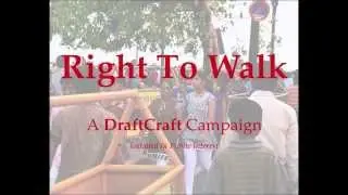 Chaos At Railway Stations - A DraftCraft 'Right To Walk' Campaign