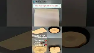 Shield Your Eyes! Meet Our Anti-Blue Light Diffuser Plate! 🛡️👁️💙