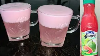 Instant Guava Mocktail ~ with Mala&rsquo;s Guava Crush | Guava Juice / Cooler / Mojito