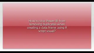 How to stop Power BI from removing duplicates when creating a data.frame using R script visual?
