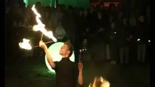 feuerschlucken 2 3 4 Fackeln [der-feuermann.de]