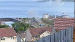 Inchgreen Crane Demolition, Greenock