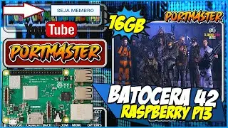 Batocera 42 RaspBerry Pi3 PortMaster+APPS Edition 16GB