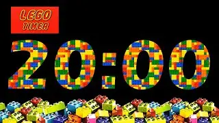 20 minutes LEGO TIMER- 20 minutes LEGO Countdown - 20 MIN LEGO timer ( no music)