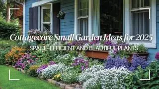 Cottagecore Small Garden Ideas for 2025: Space-Efficient and Beautiful Plants