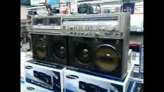 Tashiba RT-S90 and Sharp GF-777 at local electronics store