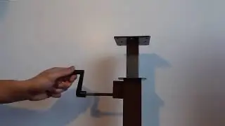 Table Lift with CRANK mechanism for height adjustable tables hi lo tables