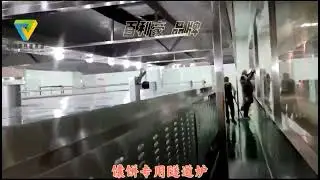 High thermal efficiency of stainless steel drying line for naan cake tunnel furnace