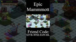 Epic Mammott on Cold Island #mysingingmonsters #msm #epicmonsters #gaming #epicmonster