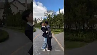POV: When the kiss is so good you have to run away! 🥰💨 #bl