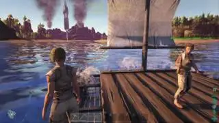 ARK: Survival Evolved crazy raft GLITCH