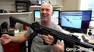 Sig Sauer MCX CO2 Pellet Rifle and Crosman R1 Full Auto BB Rifle Preview Video