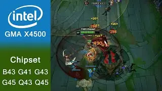 League Of Legends Gameplay Intel GMA X4500