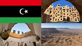 【世界一周 #283】リビア旅 世界遺産都市ガダミスから６００キロドライブでトリポリへ🇱🇾 Libya trip Ghadames → Tripoli
